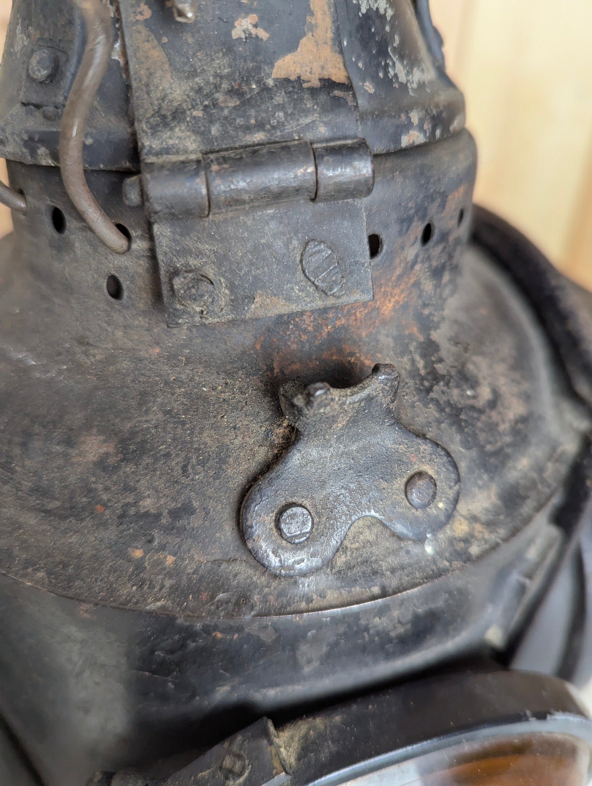 Antique Railway Switch Lantern Marker Lamp - view 6