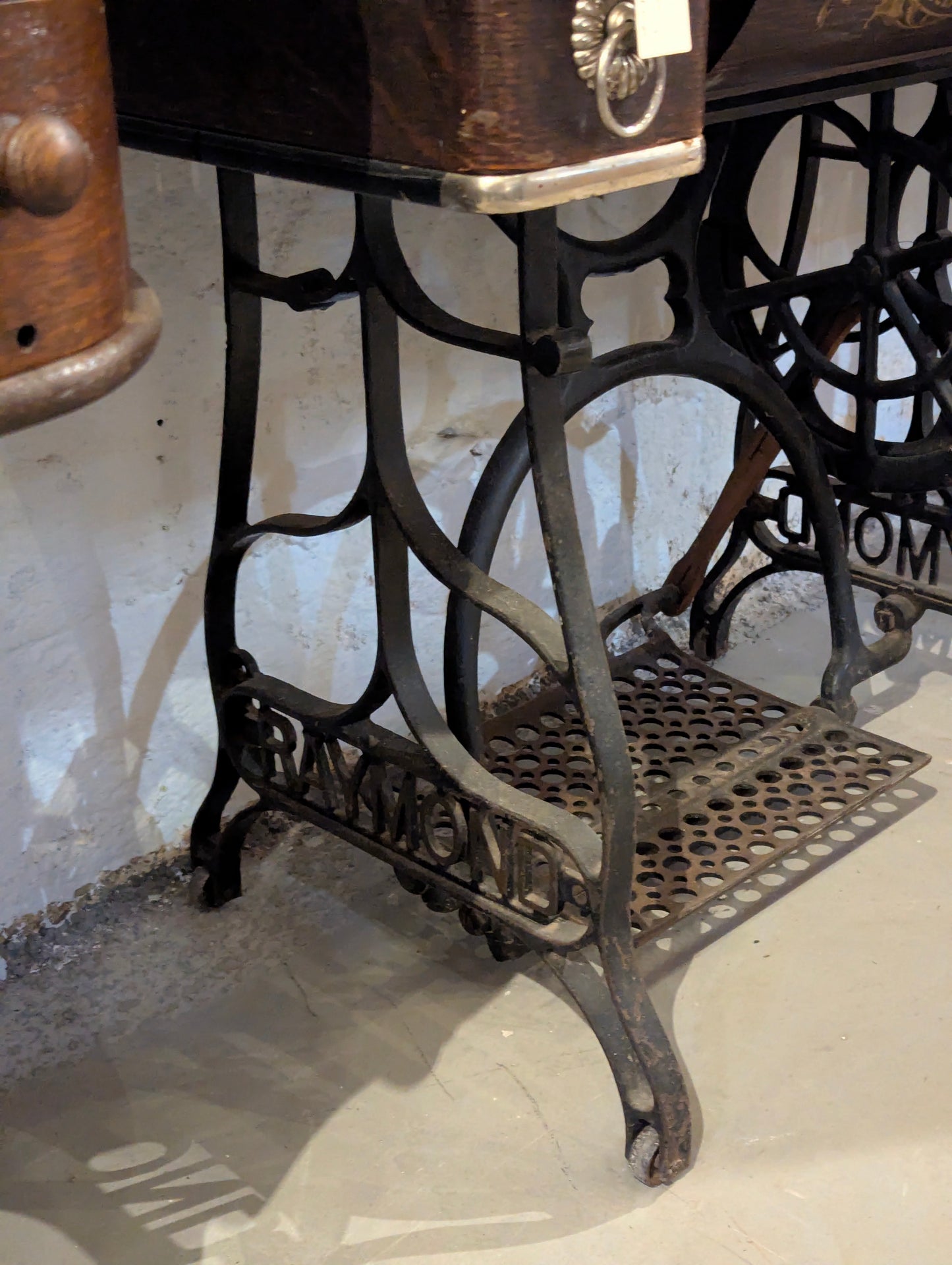 Antique Raymond Treadle Sewing Machine - view 10