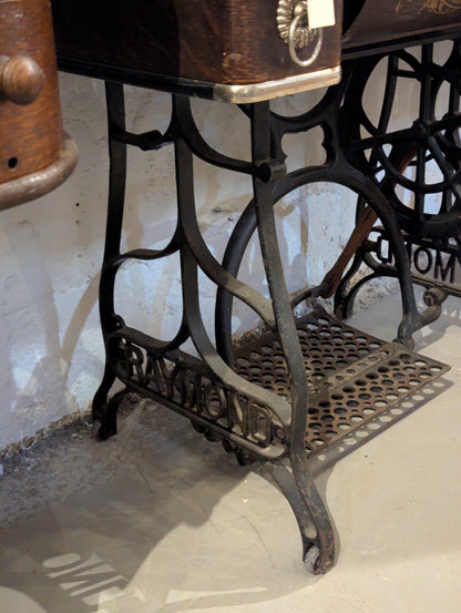 Antique Raymond Treadle Sewing Machine - view 10