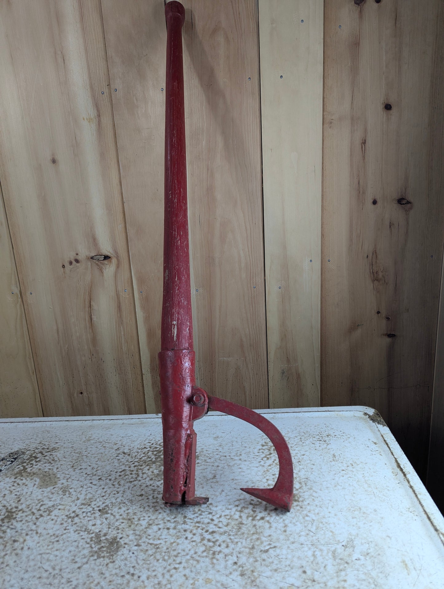Antique Red Cant Hook