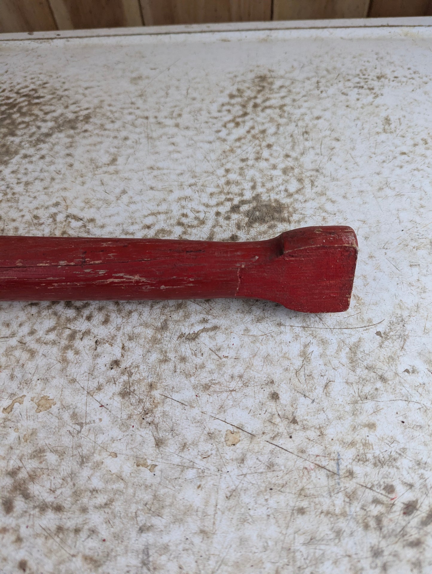 Antique Red Cant Hook - view 4