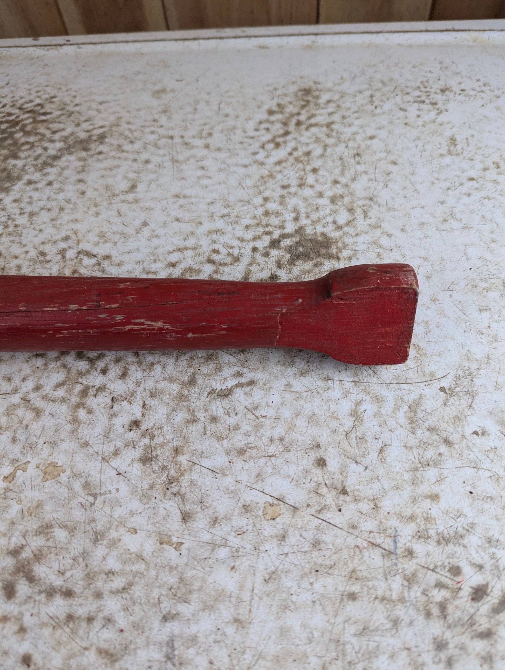 Antique Red Cant Hook - view 4