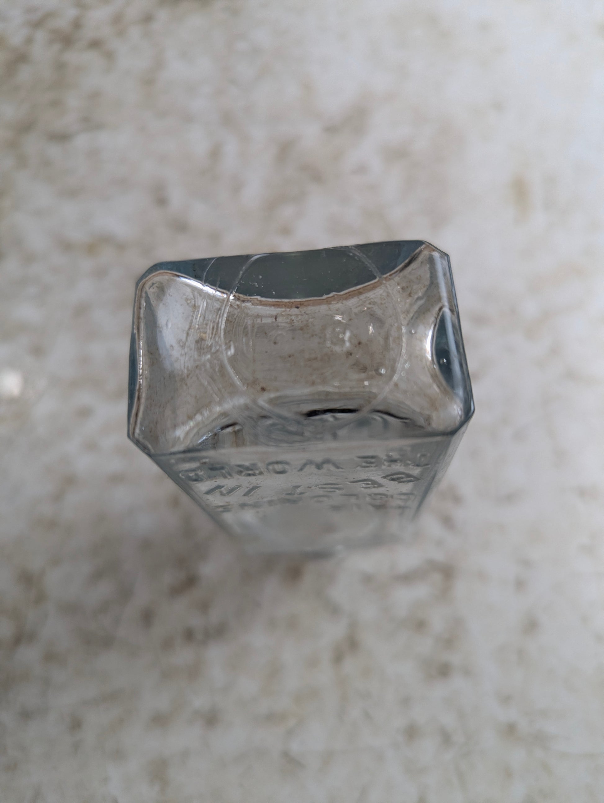 Antique Scheffler's Hair Colorine Bottle - view 3