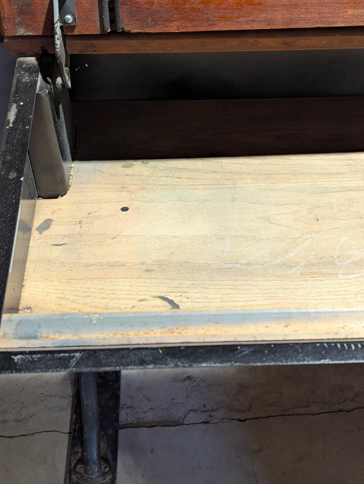 Antique School Desk - view 3