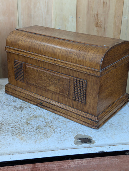 Antique Sewing Machine Coffin Top Lids - view 3
