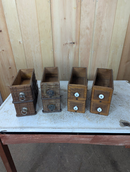 Antique Sewing Machine Drawers