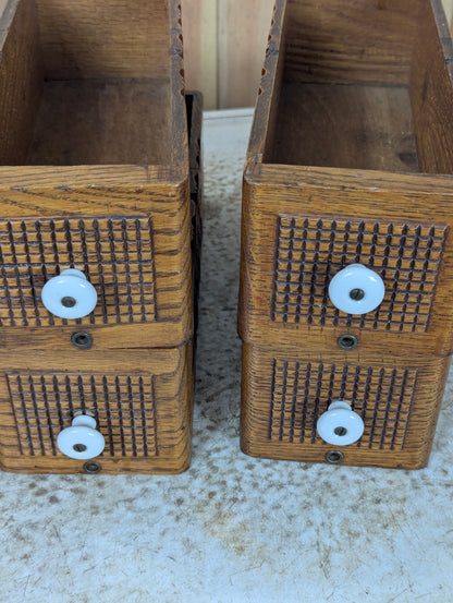 Antique Sewing Machine Drawers - view 5