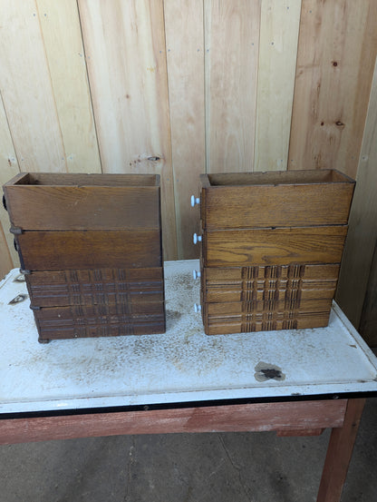 Antique Sewing Machine Drawers - view 6