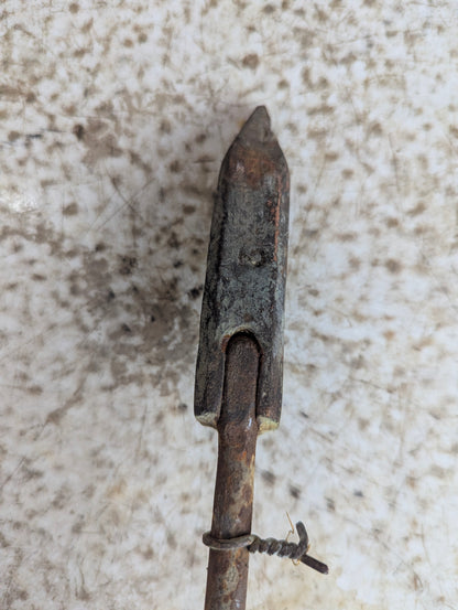 Antique Small Hand-wrought Copper Soldering Iron - view 4