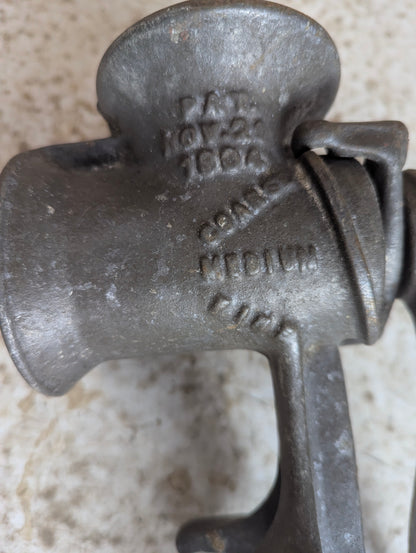 Antique Steinfeld #21 Meat Grinder - view 2