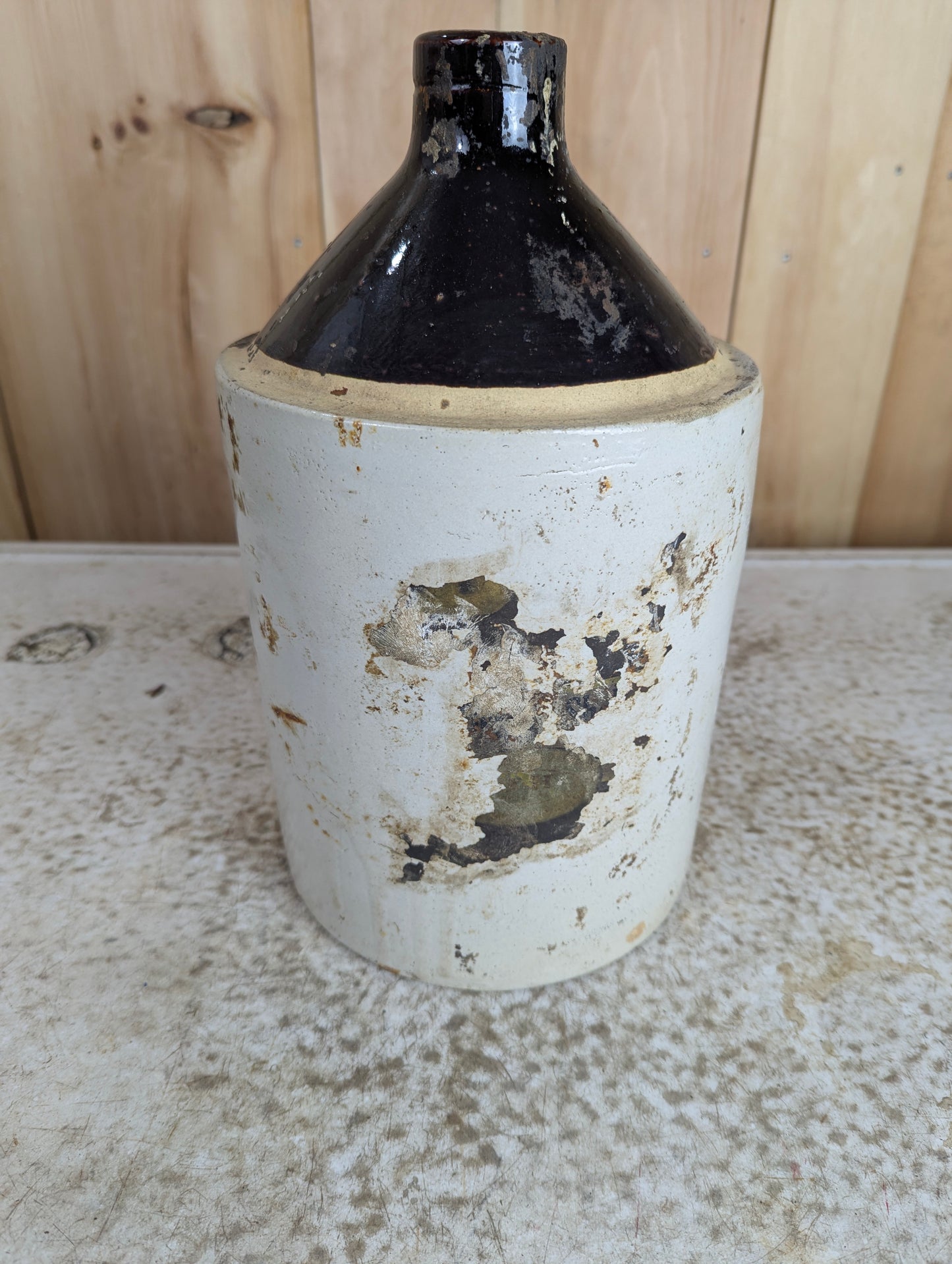 Antique Stoneware Paint Jug