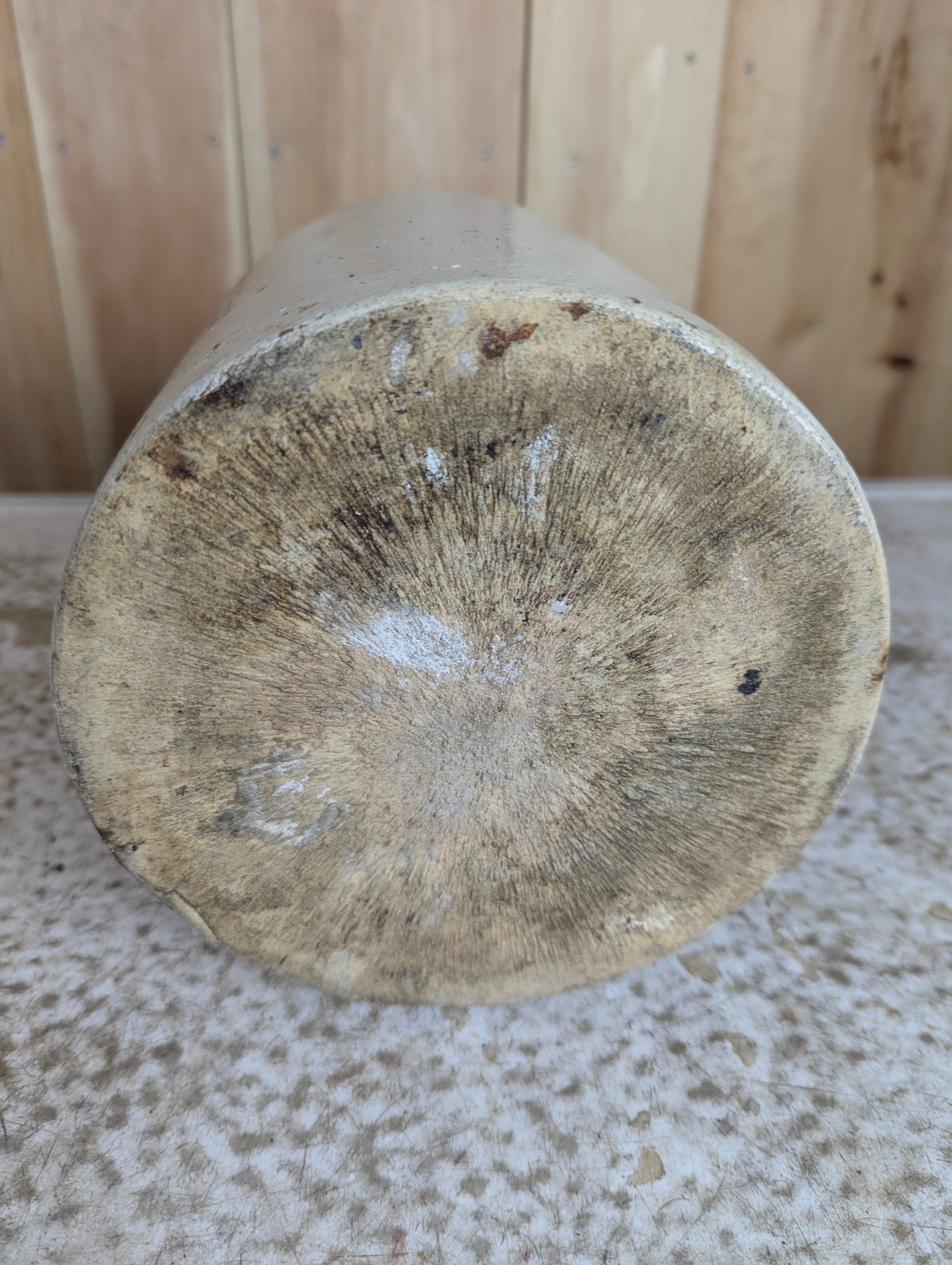 Antique Stoneware Paint Jug - view 5