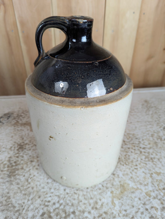 Antique Stoneware Whiskey Jug
