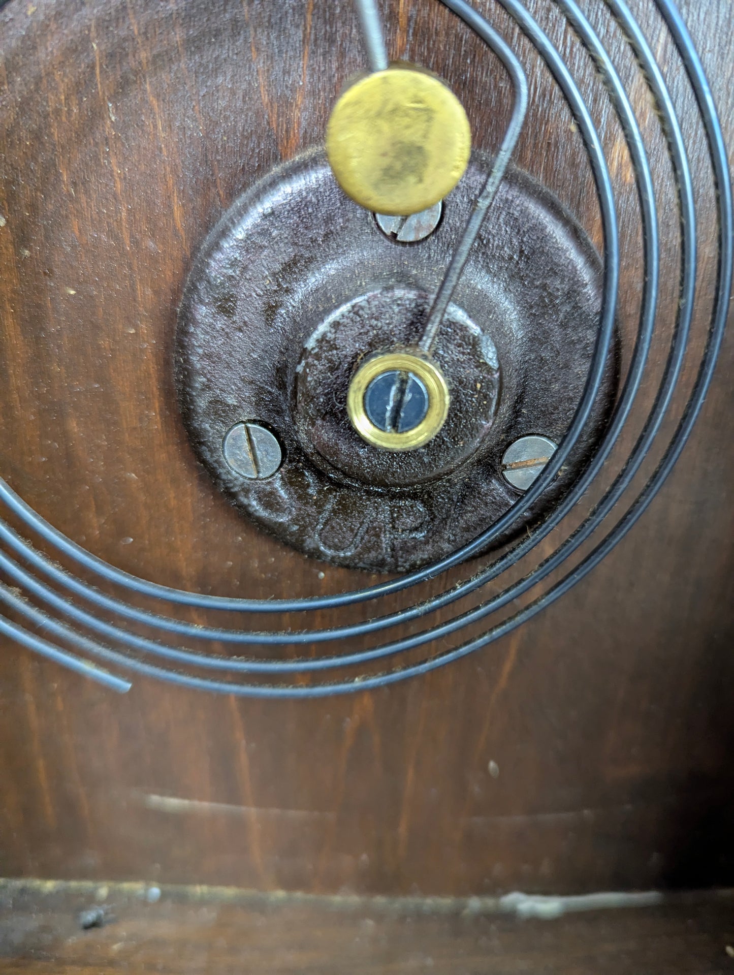 Antique Style Gingerbread Mantle Clock - view 7