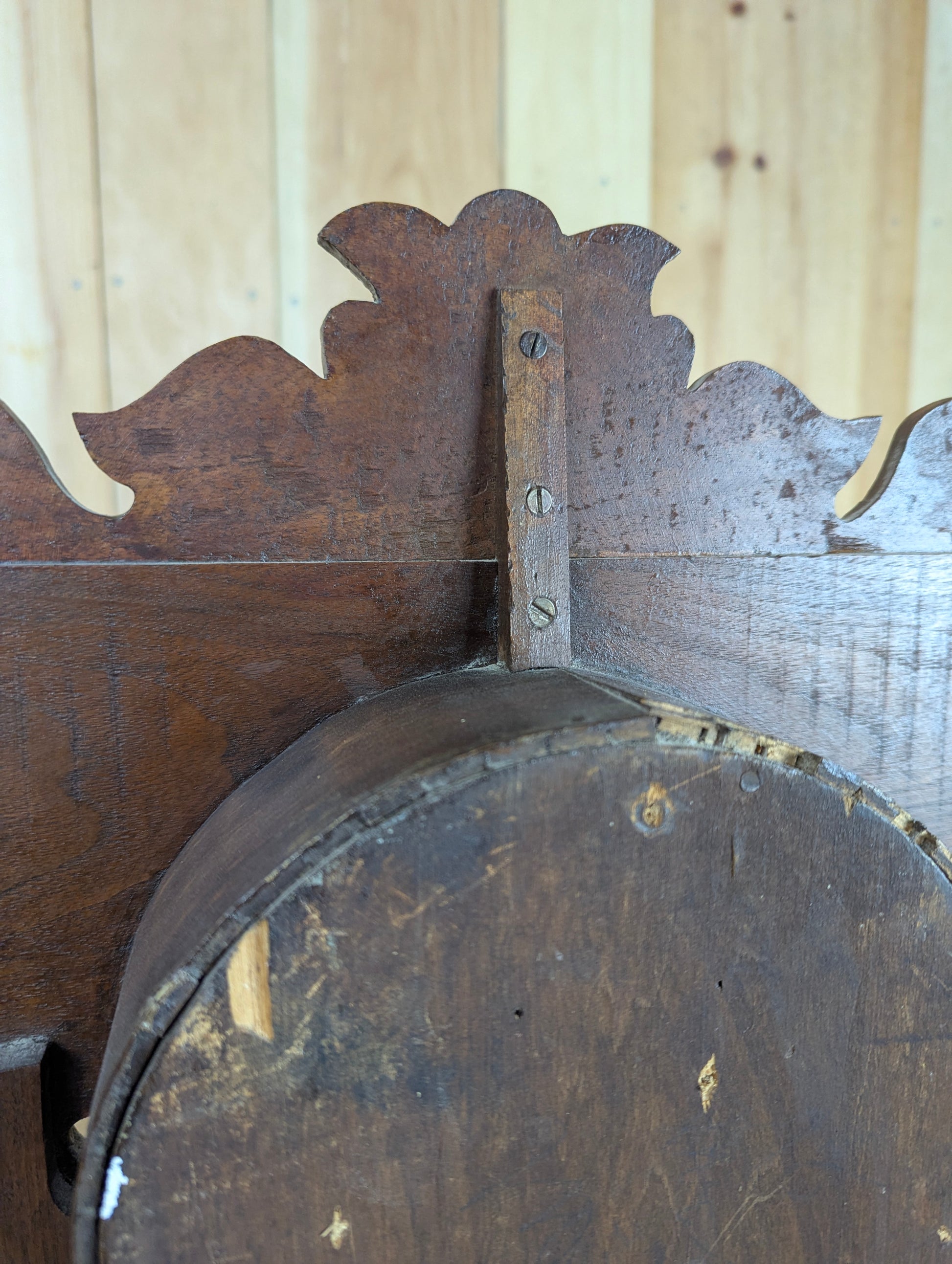 Antique Style Gingerbread Mantle Clock - view 9