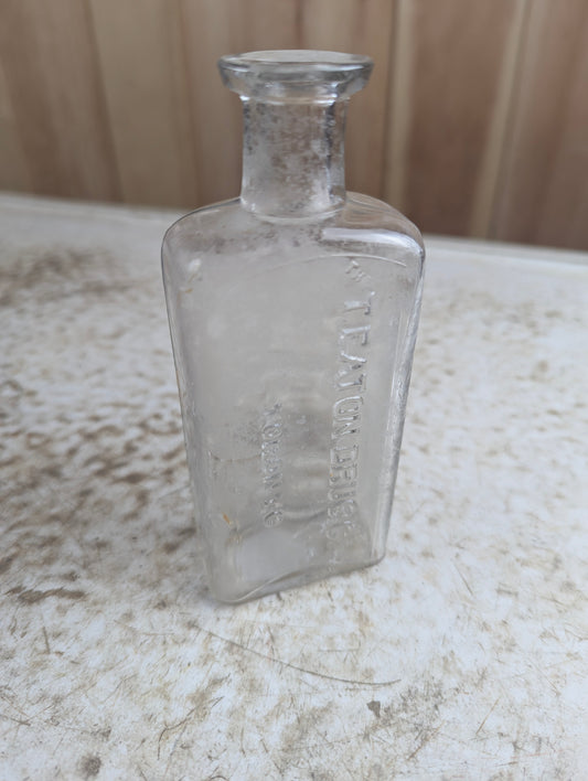 Antique T. Eaton Drug Co. Apothecary Medicine Bottle