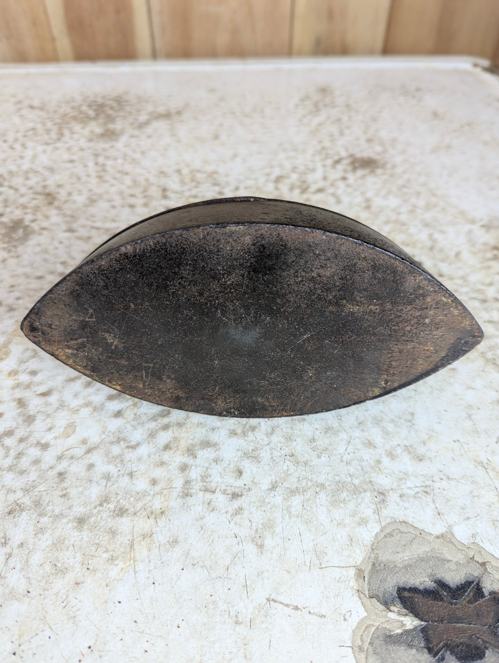 Antique Taylor Forbes No. 3 Cast Iron Sad Iron - view 3