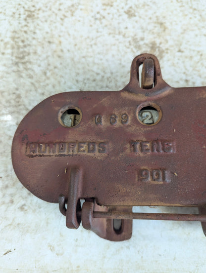 Antique Threshing Machine Counter - view 2