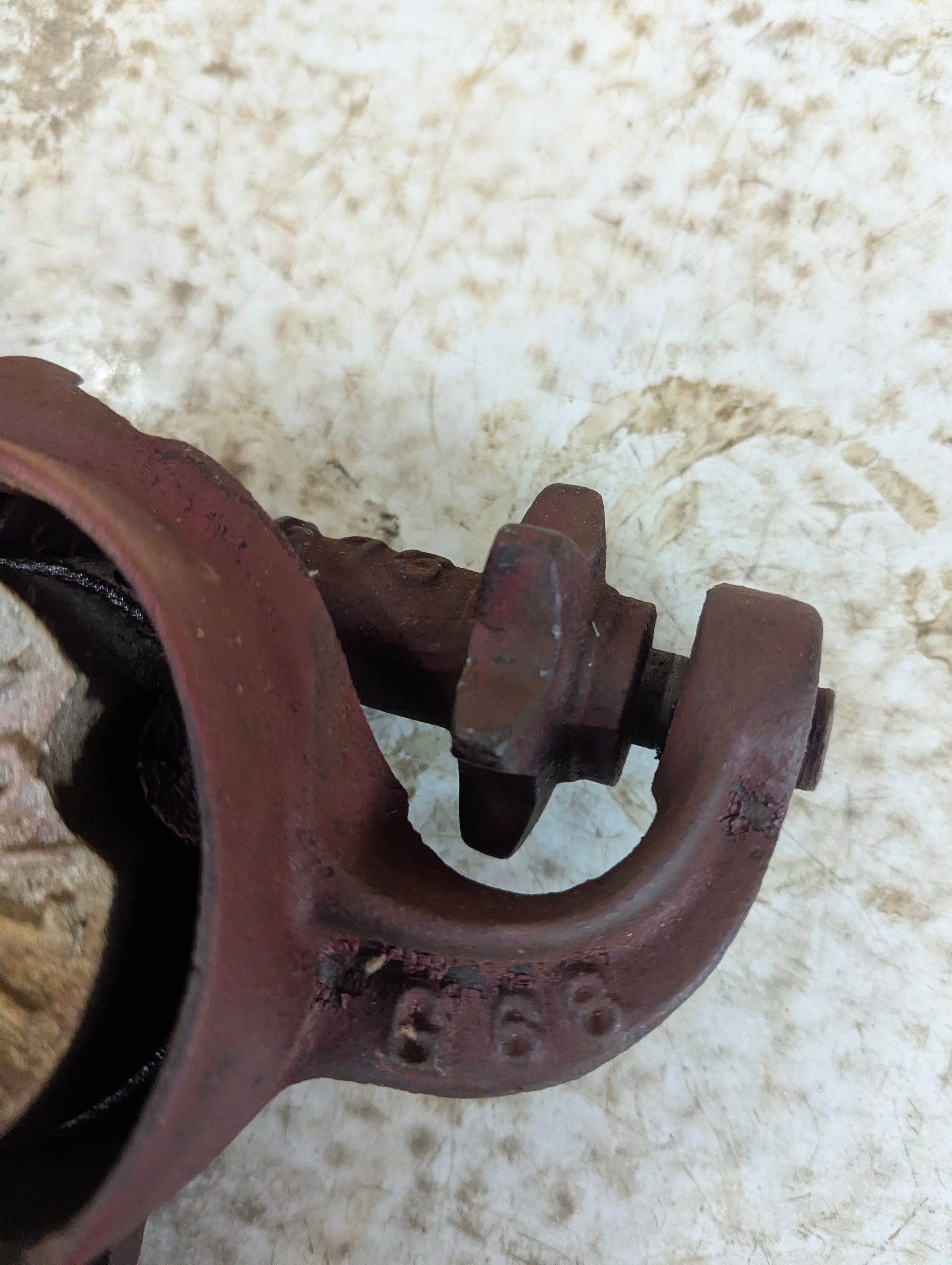 Antique Threshing Machine Counter - view 8