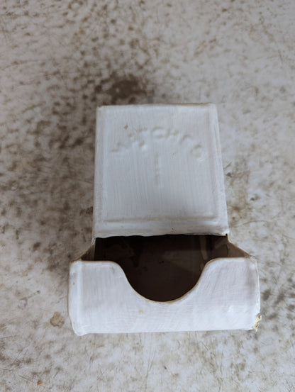 Antique Tin Matchstick Holder - view 3