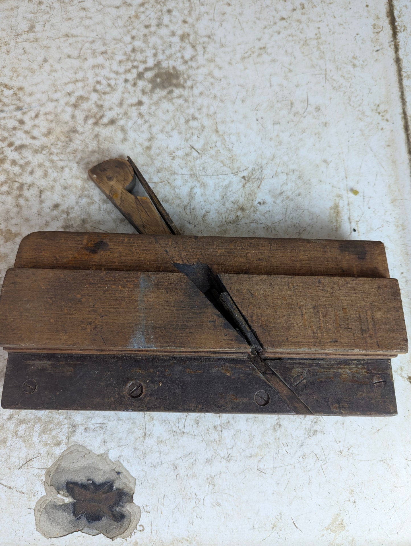 Antique Tongue and Groove Moulding Plane - view 5