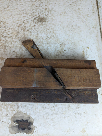 Antique Tongue and Groove Moulding Plane - view 5