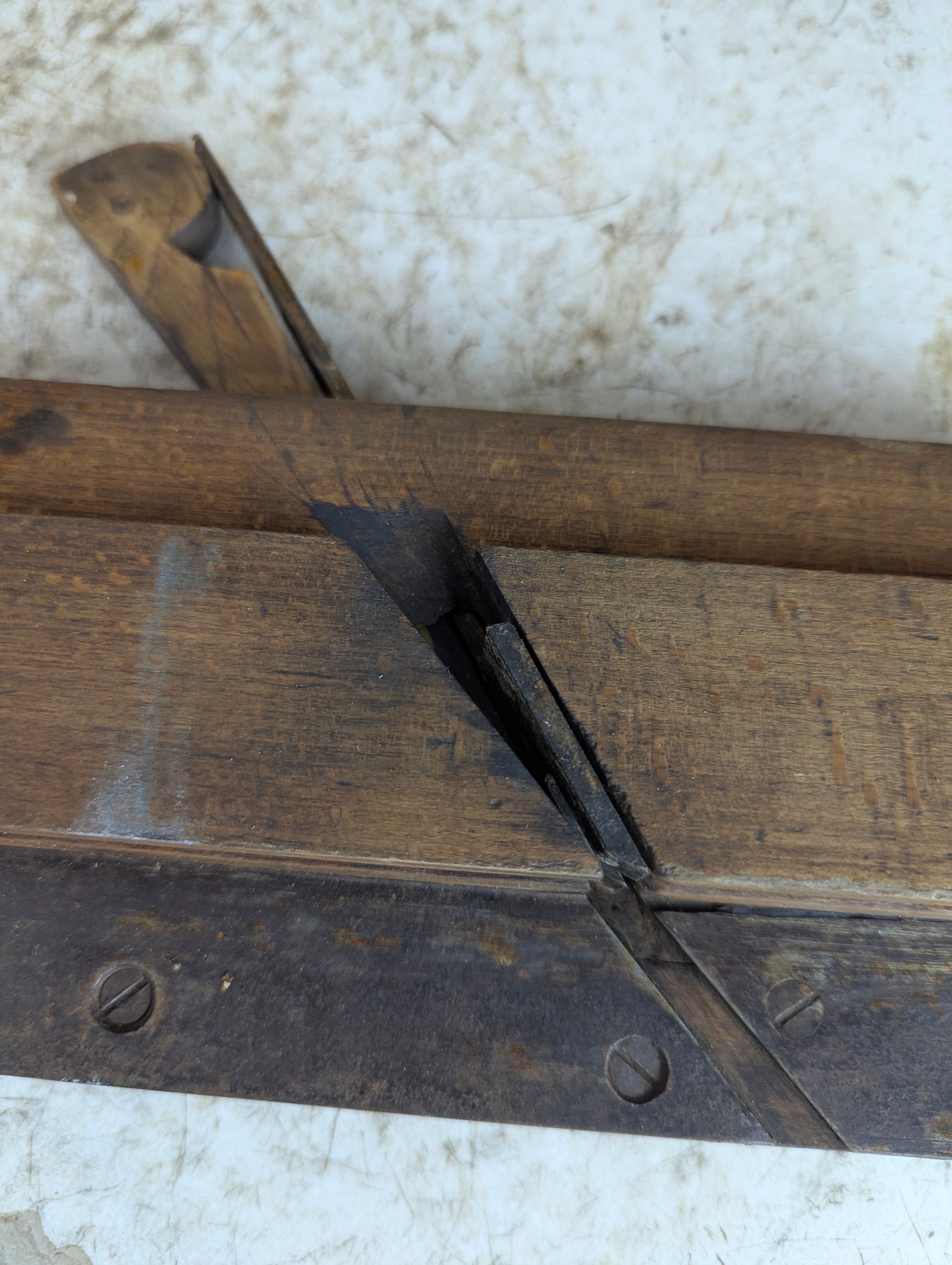Antique Tongue and Groove Moulding Plane - view 6