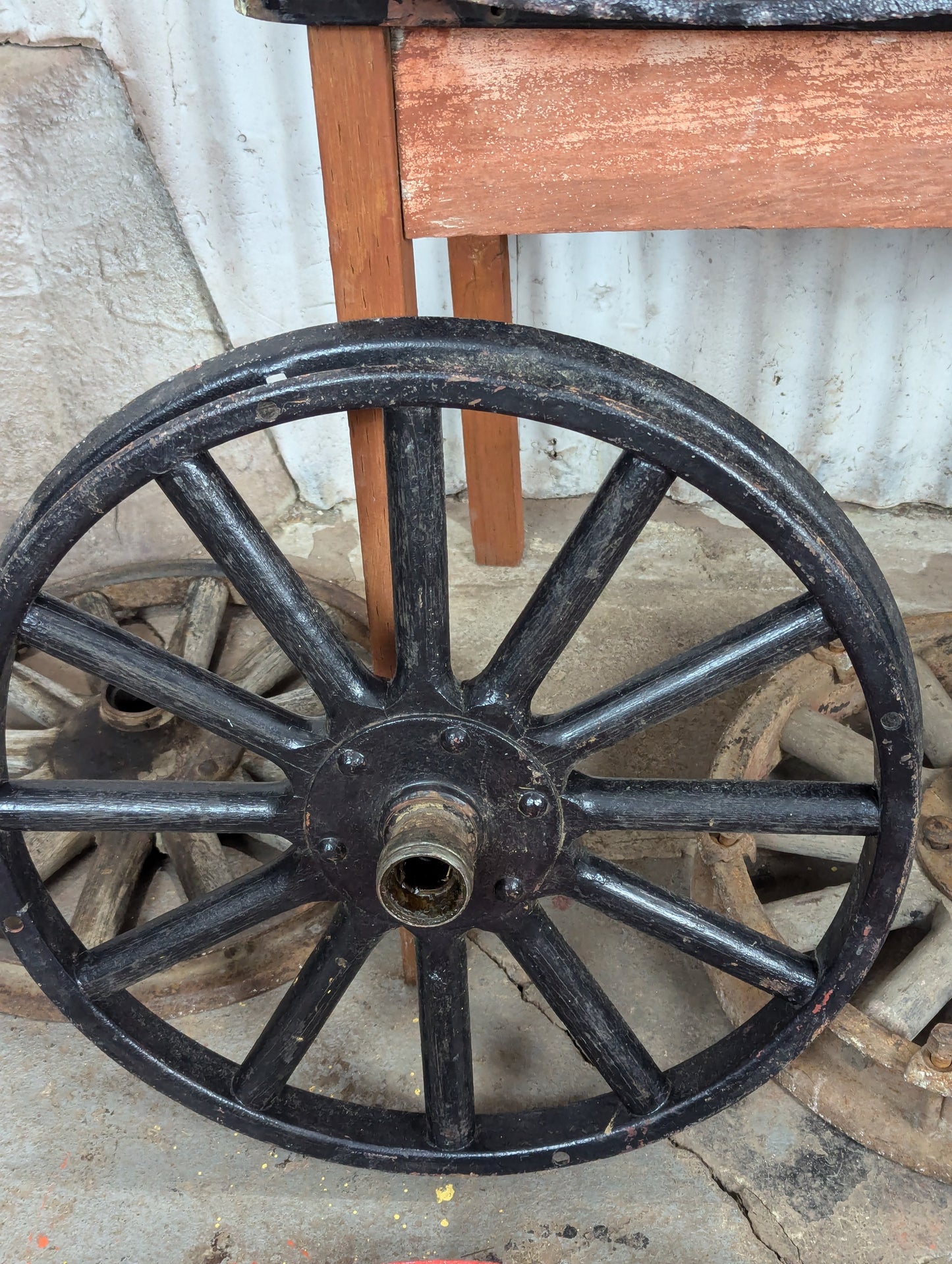 Antique Vehicle Wheels - view 3