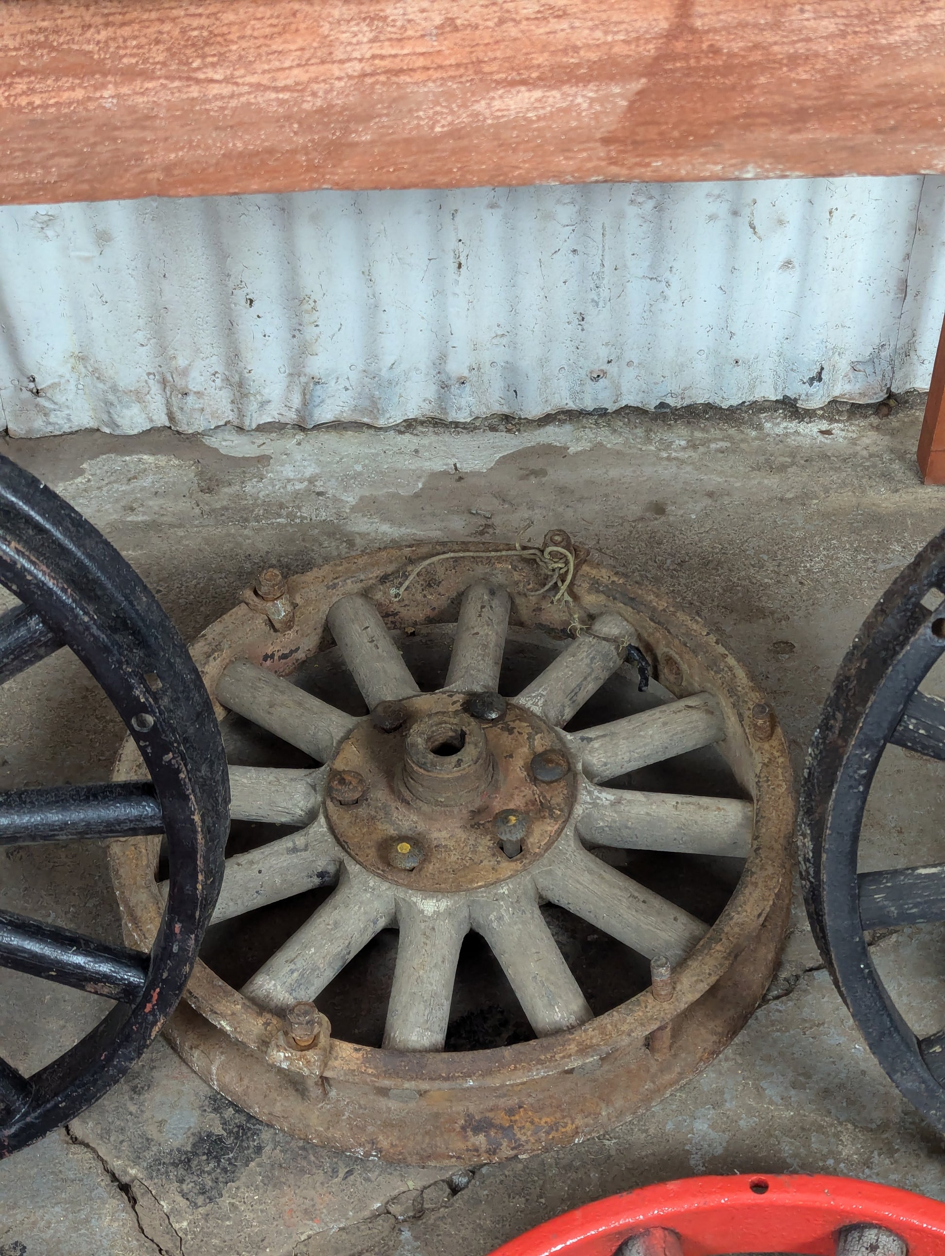 Antique Vehicle Wheels - view 4