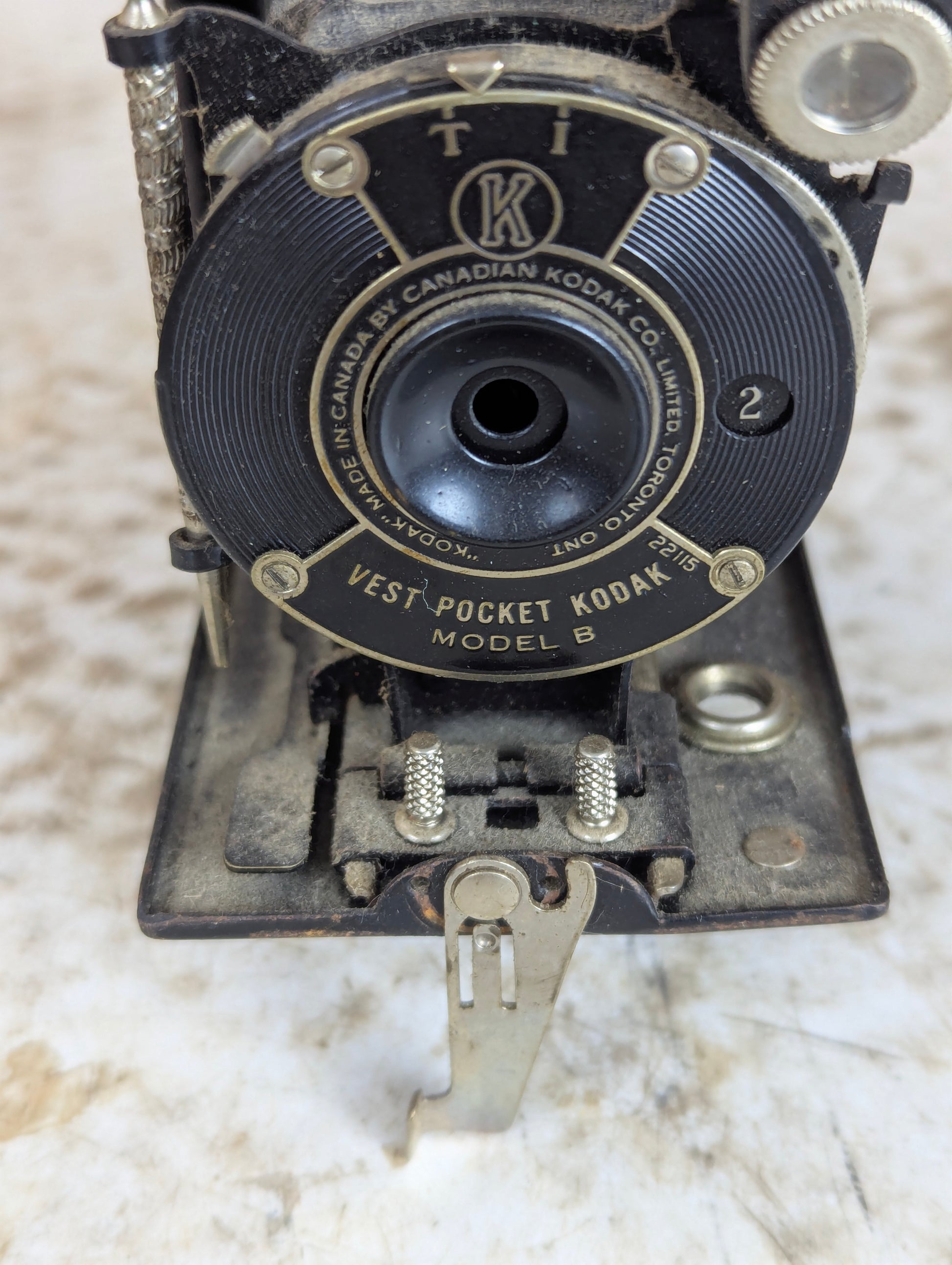 Antique Vest Pocket Kodak Model B Camera - view 2