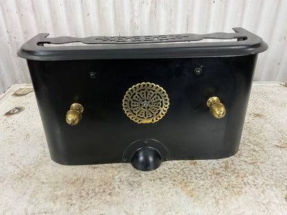 Antique Victorian 1870’s Fireplace Metal Foot Warmer