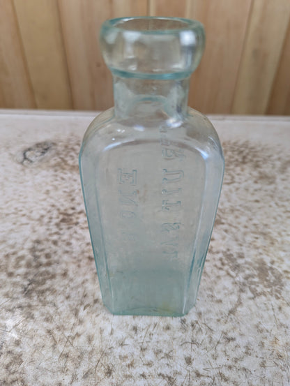 Antique Victorian Enos’ Fruit Salt Glass Bottle - view 3