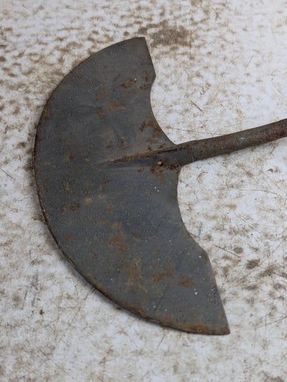 Antique Whaling Flensing Knife Blubber Spade - view 2