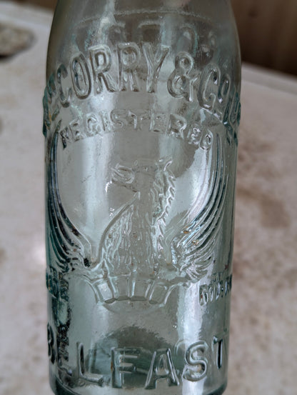 Antique William Corry & Co Mineral Water Soda Bottle - view 5