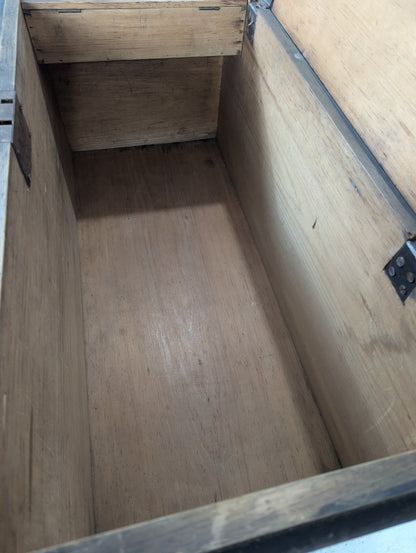 Antique Wooden Carpenter’s Trunk - view 12