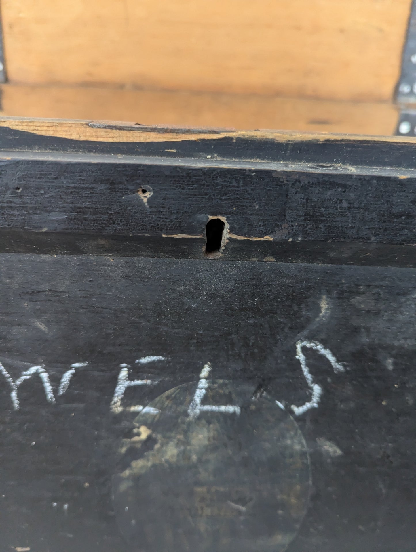 Antique Wooden Carpenter’s Trunk - view 7