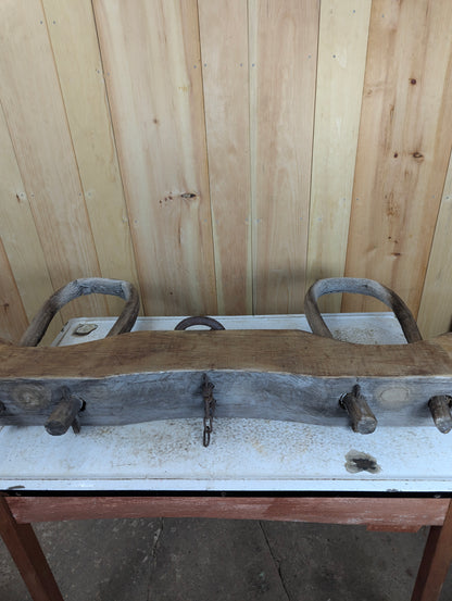 Antique Wooden Double Oxen Yoke - view 5
