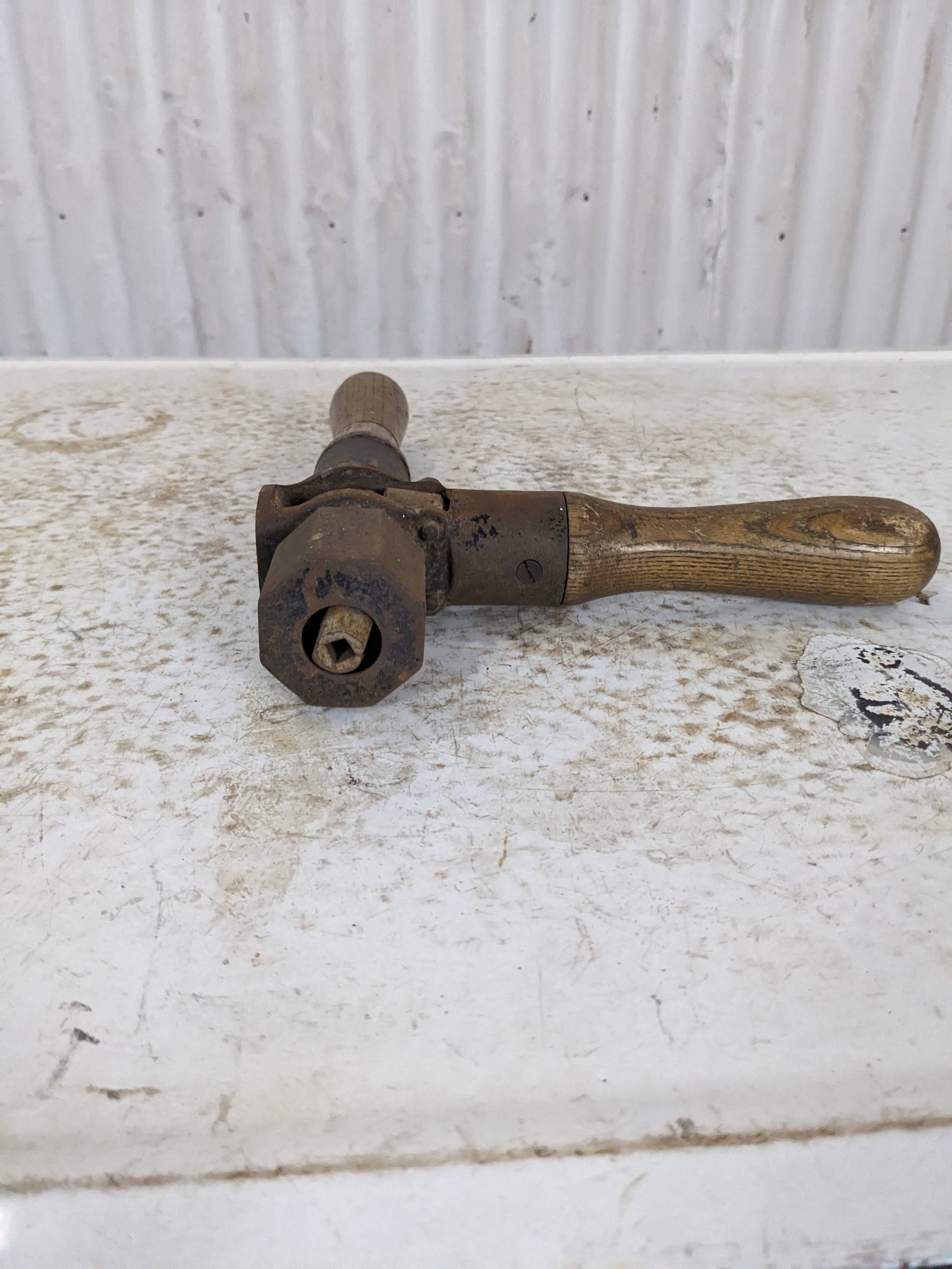Antique Wooden Drill Reamer - view 3