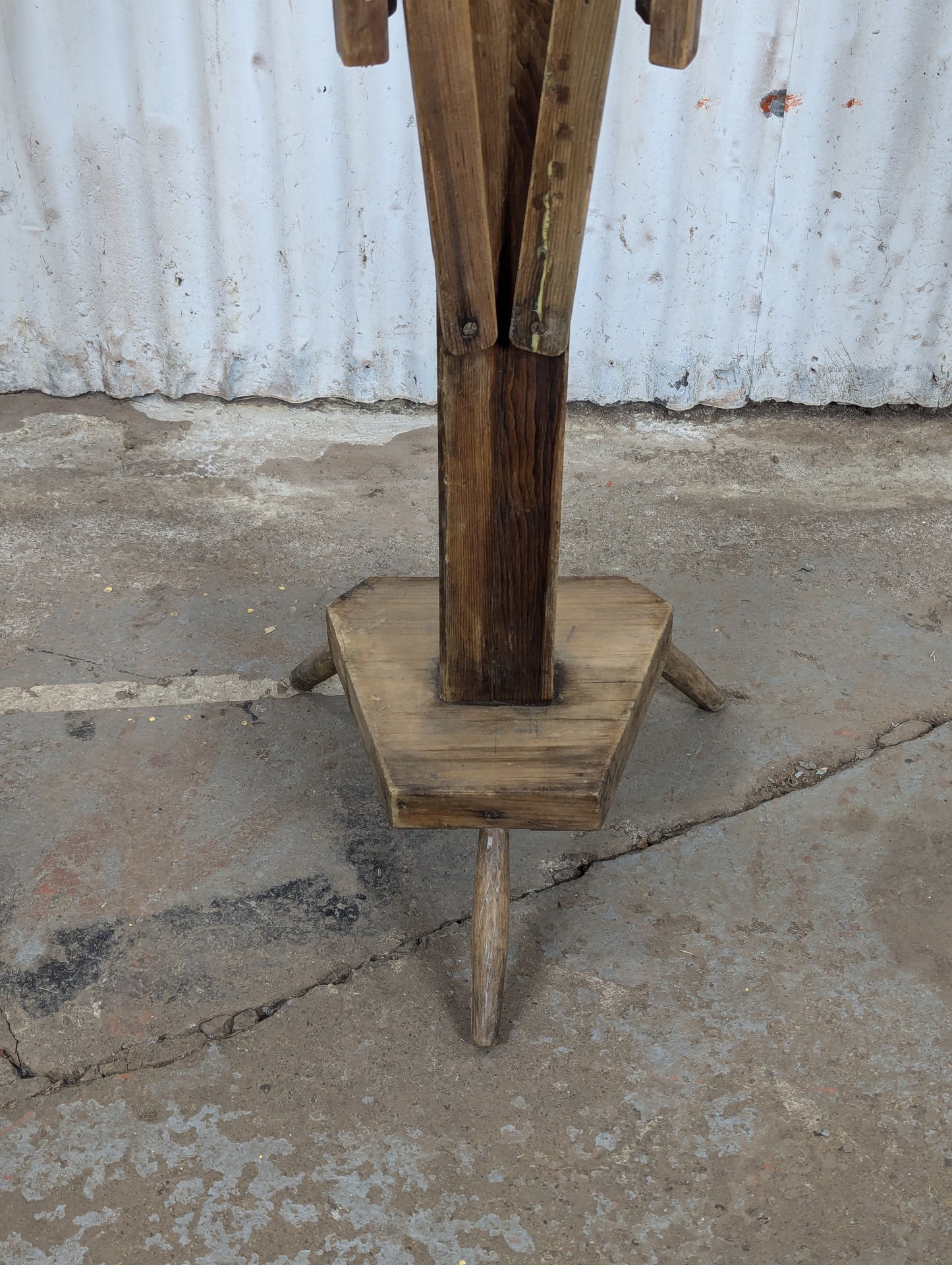 Antique Wooden Drying Rack - view 5
