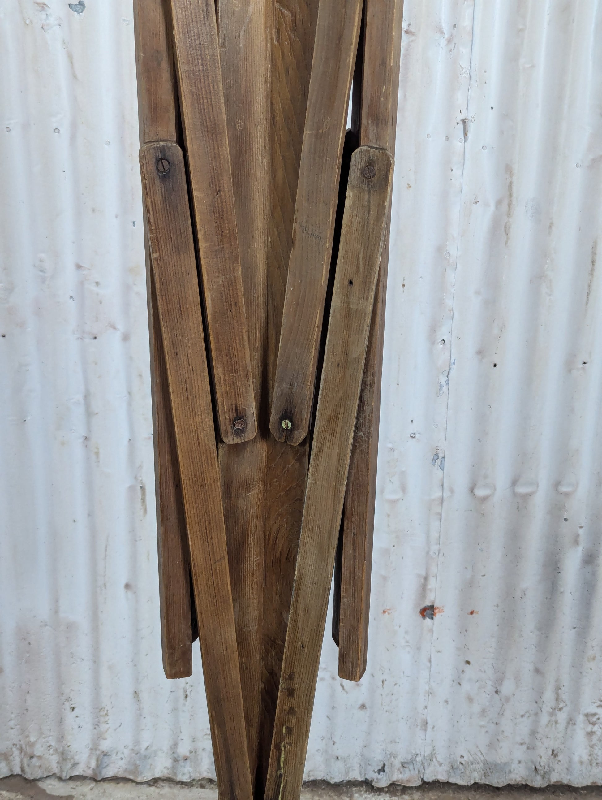 Antique Wooden Drying Rack - view 6
