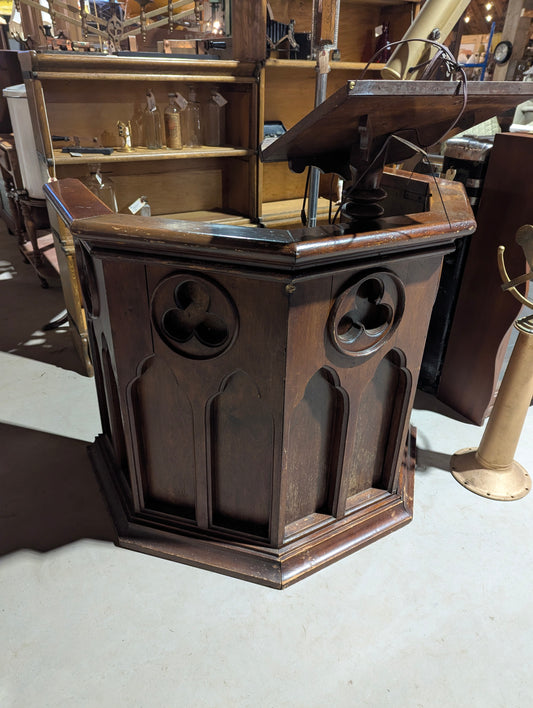 Antique Wooden Pulpit