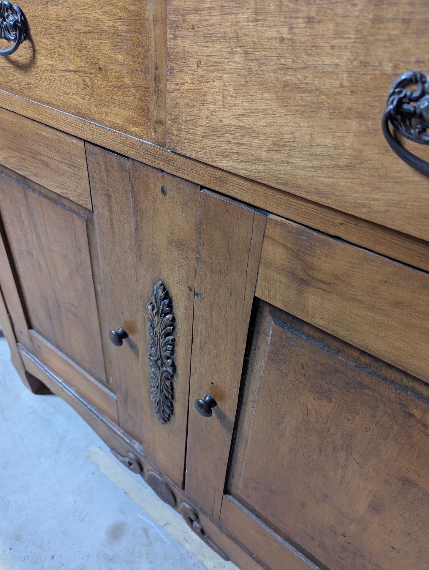 Antique Wooden Sideboard - view 5