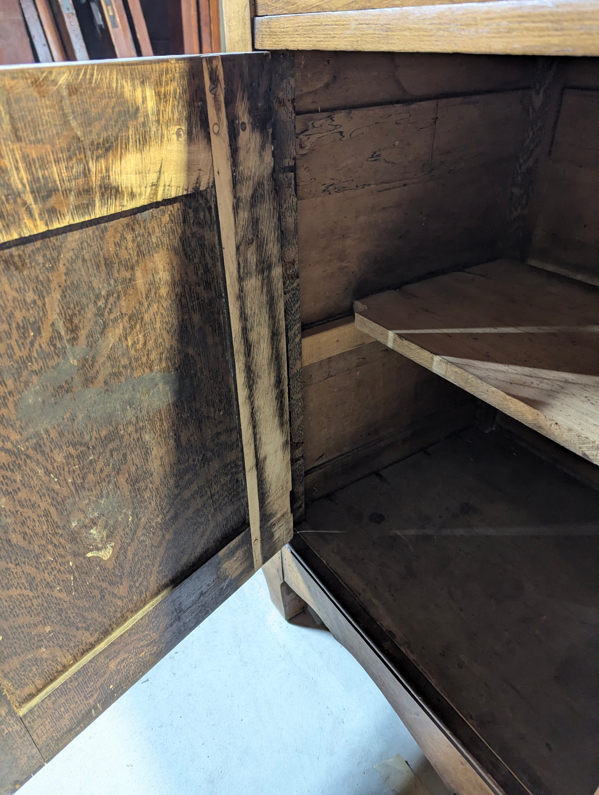 Antique Wooden Sideboard - view 8