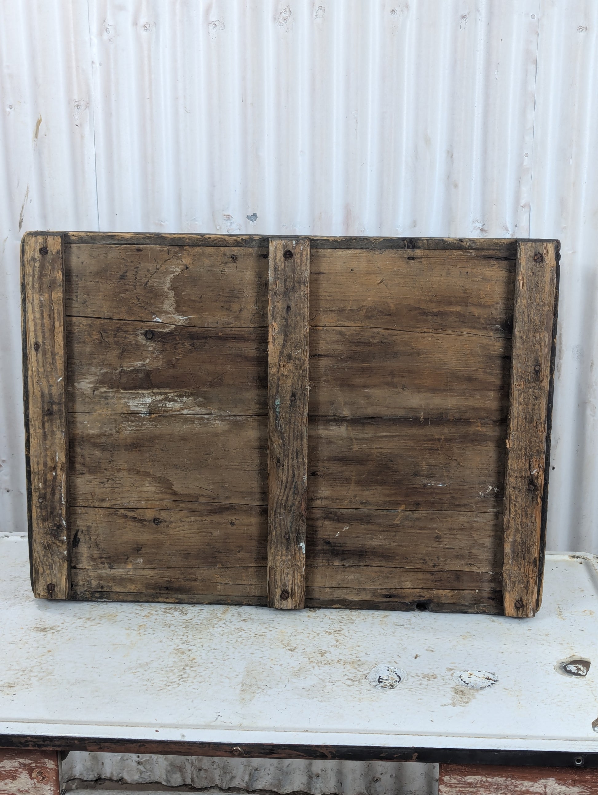 Antique Wooden Steamer Trunk - view 9