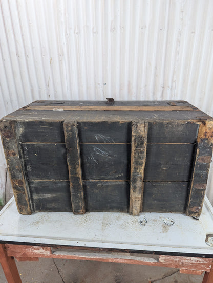 Antique Wooden Trunk - view 11