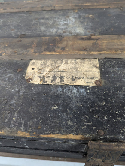 Antique Wooden Trunk - view 7