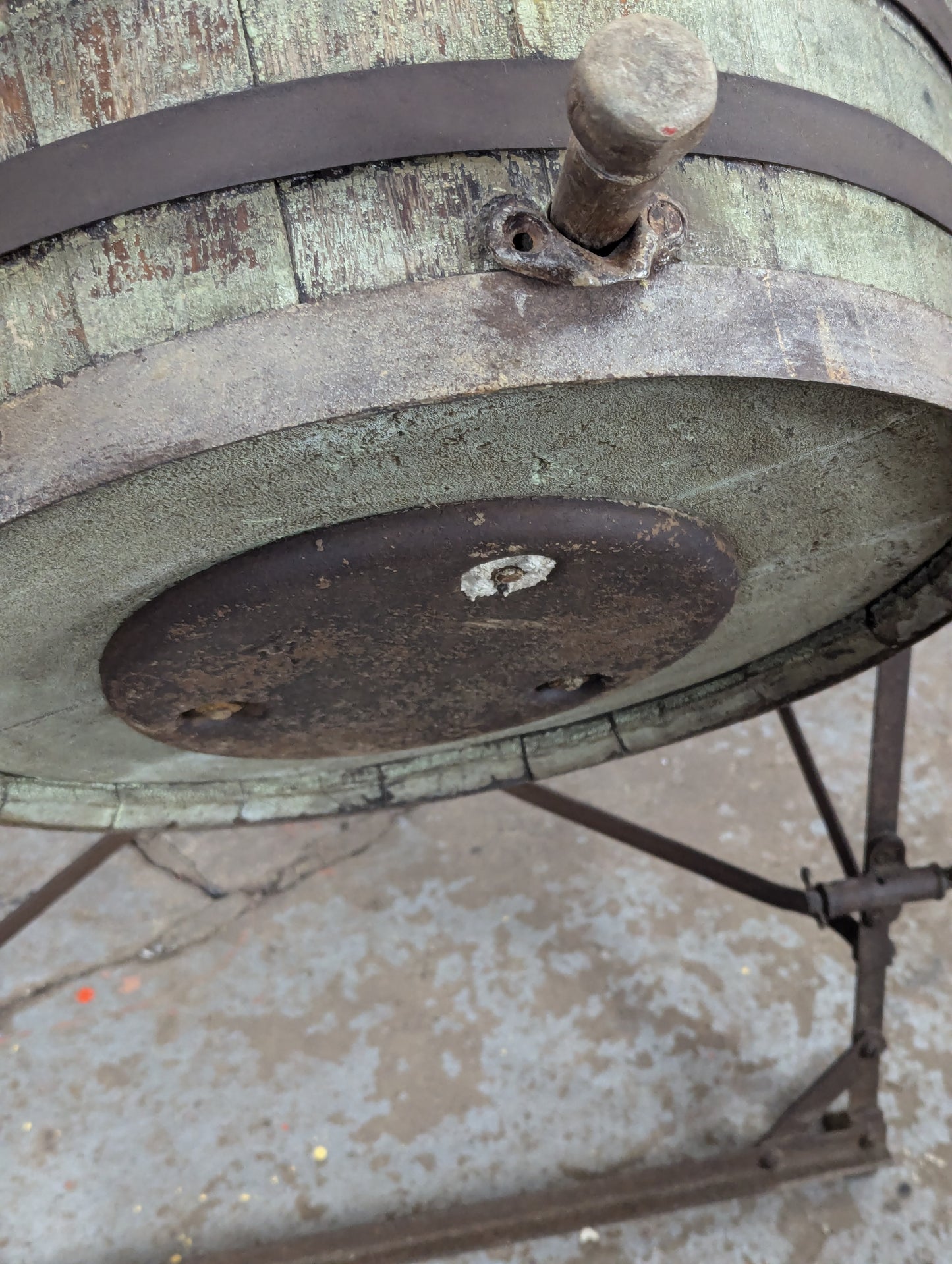 Antique Wooden Tumbling Butter Churn - view 5