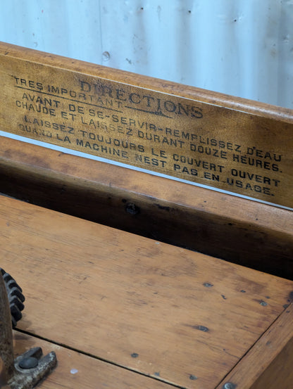 Antique Wooden Washing Machine - view 8