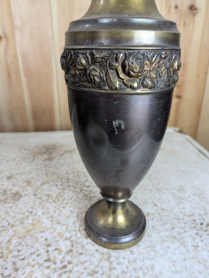 Art Nouveau Copper & Brass Urn - view 3