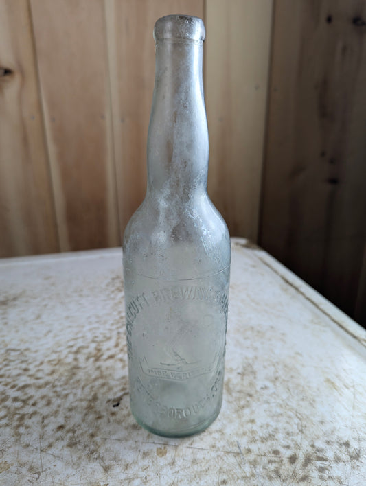 Calcutt Brewing & Malting Co Peterborough Antique Glass Beer Bottle